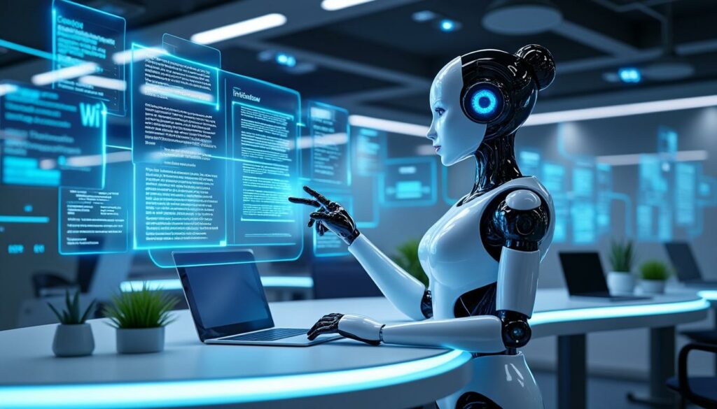 découvrez jarvis ai (anciennement jasper), l'outil de création de contenu automatisée qui révolutionne la rédaction grâce à l'intelligence artificielle. explications et avantages détaillés.